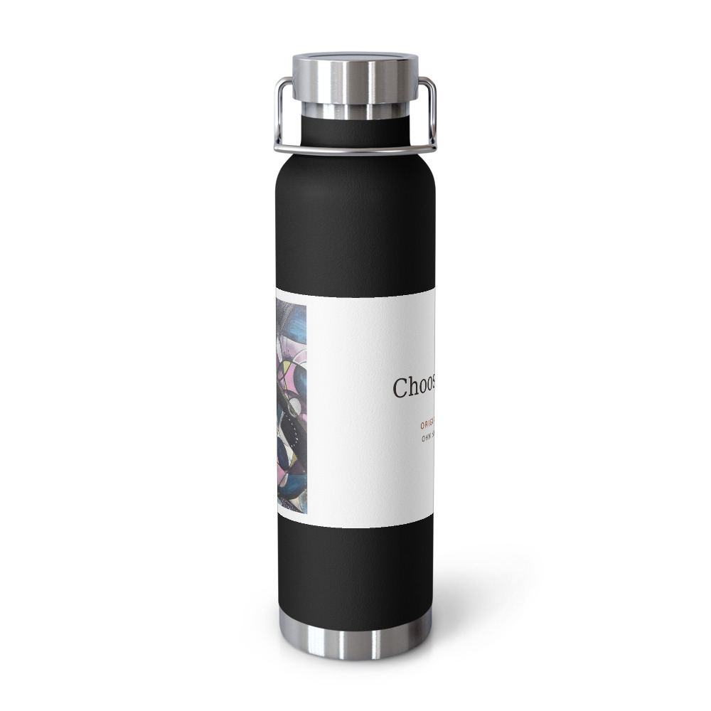 Choose Happy — Water Bottle