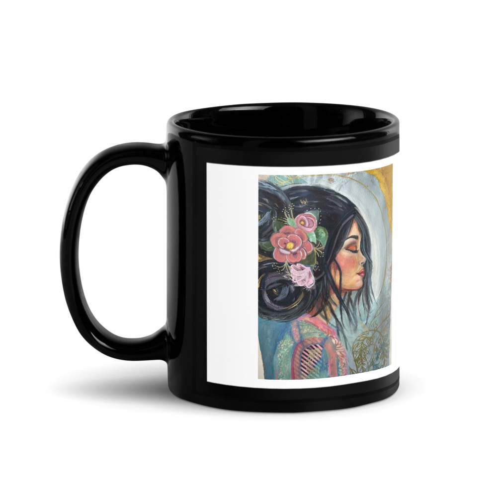 Camellia Muse — Coffee Mug (Holistic Edition)