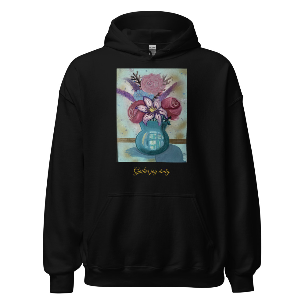 Bouquet in Teal — Hoodie (Holistic Edition)