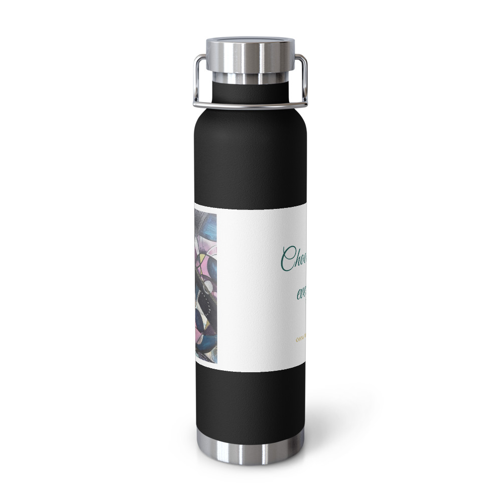 Choose Happy — Water Bottle (Holistic Edition)