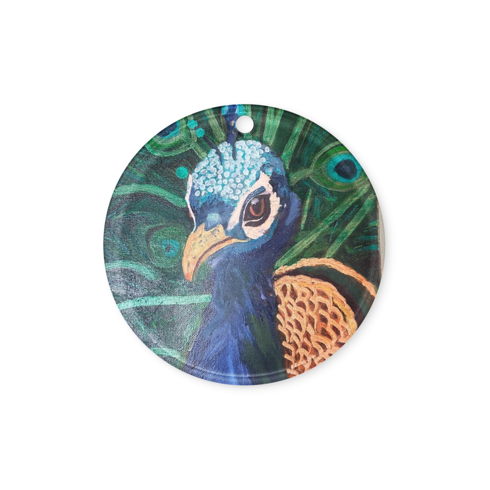 Pride of Plumes — Acrylic Ornament