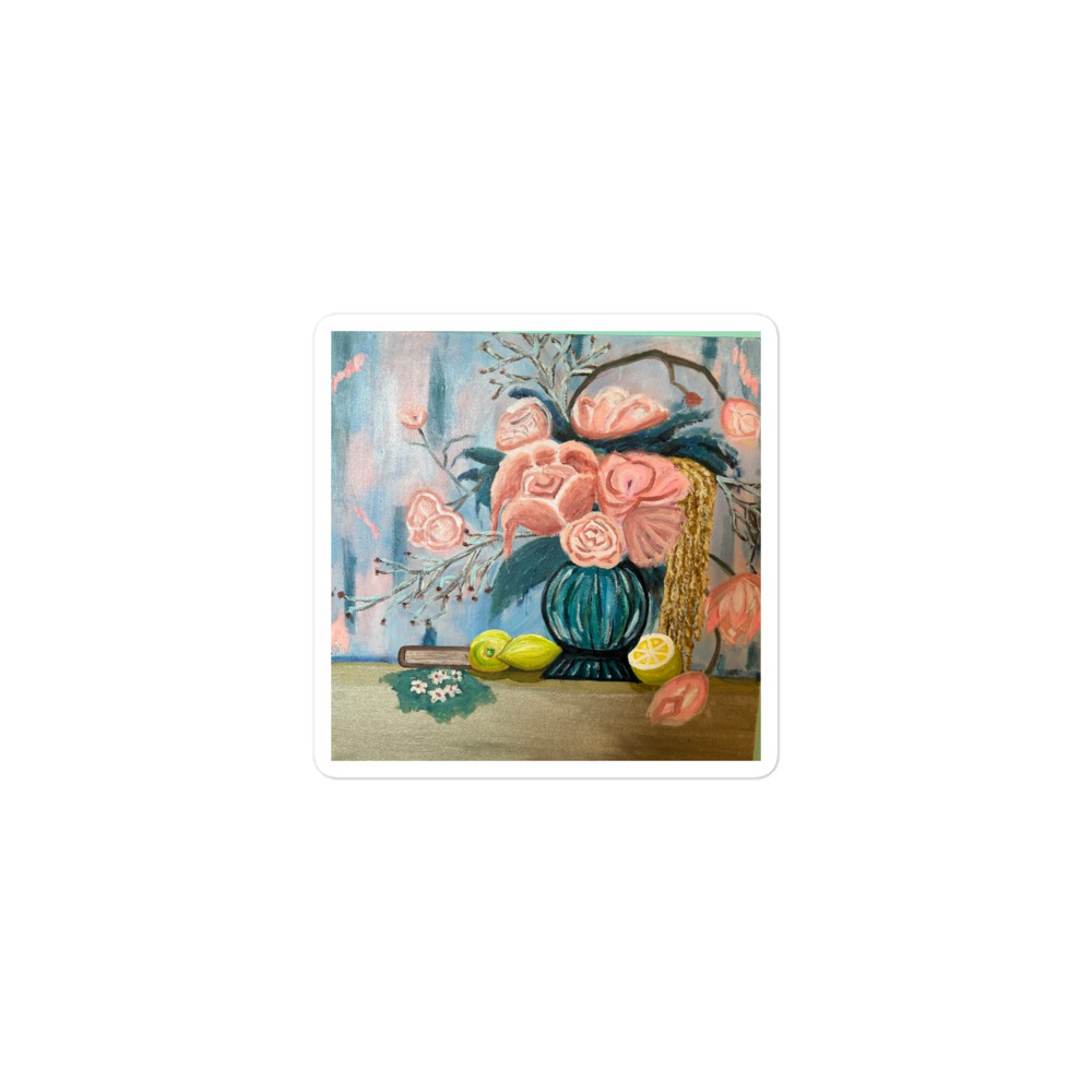 Garden in Full Bloom — Die-Cut Sticker (3")