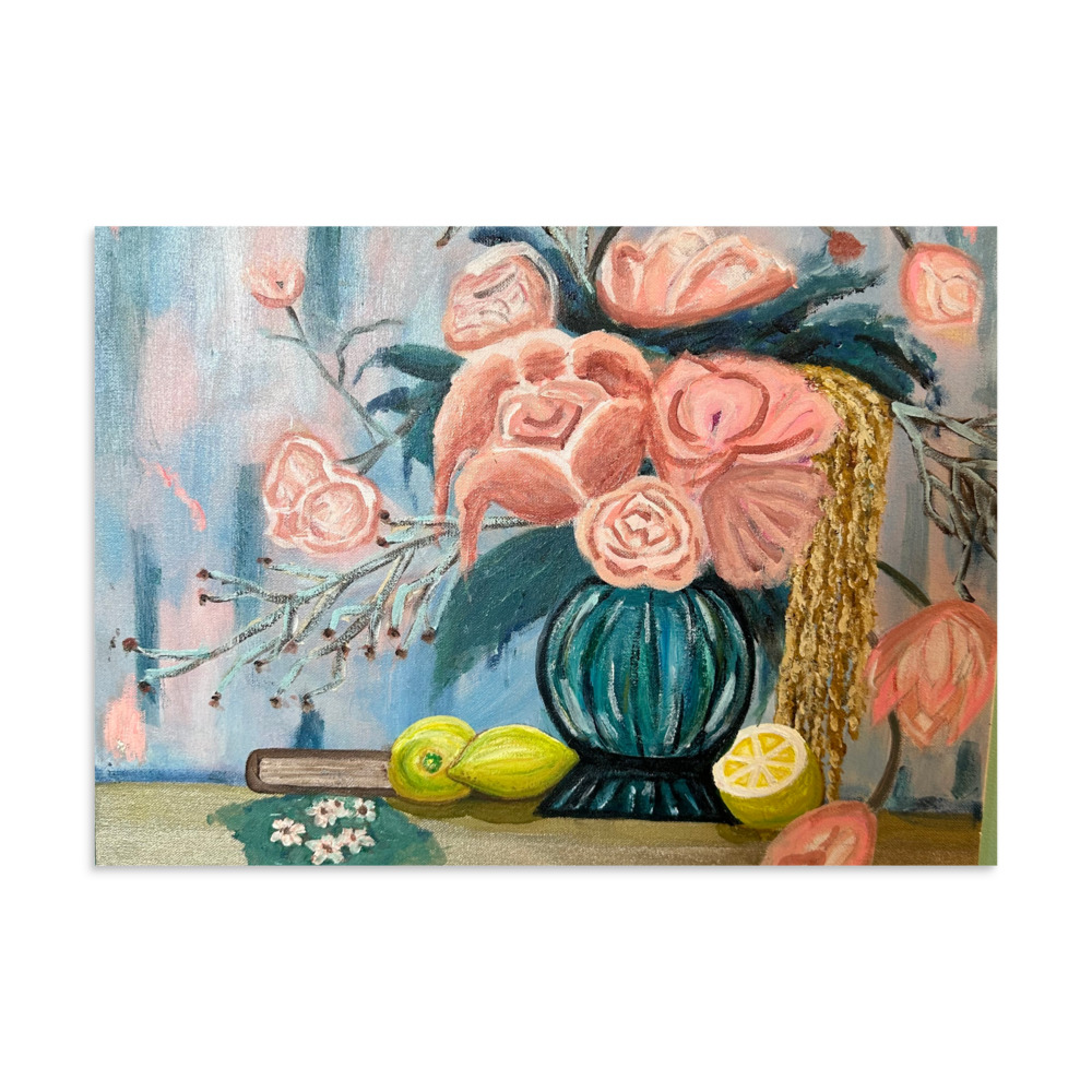 Garden in Full Bloom — Matte Poster (A3)