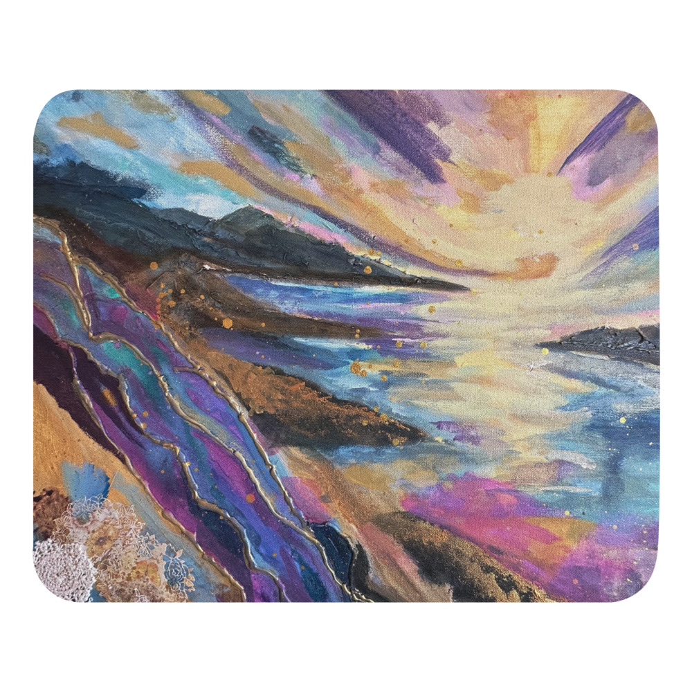 Where Light Meets the Shore — Mouse Pad