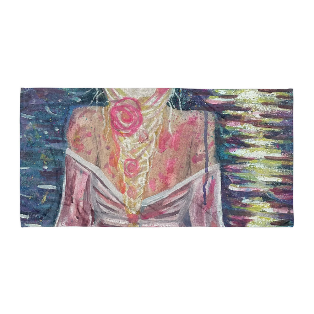 Sunset Reverie — Beach Towel (30"×60")
