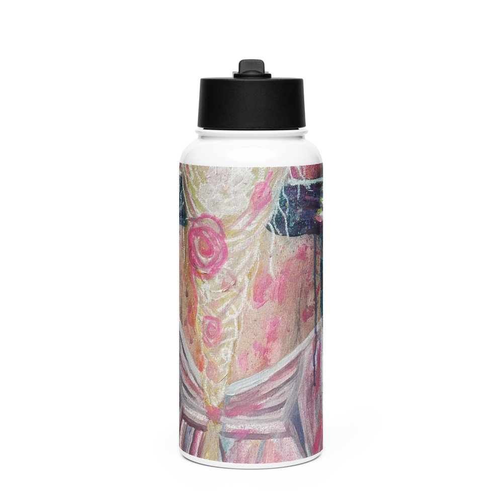 Sunset Reverie — Straw-Lid Water Bottle (32oz)