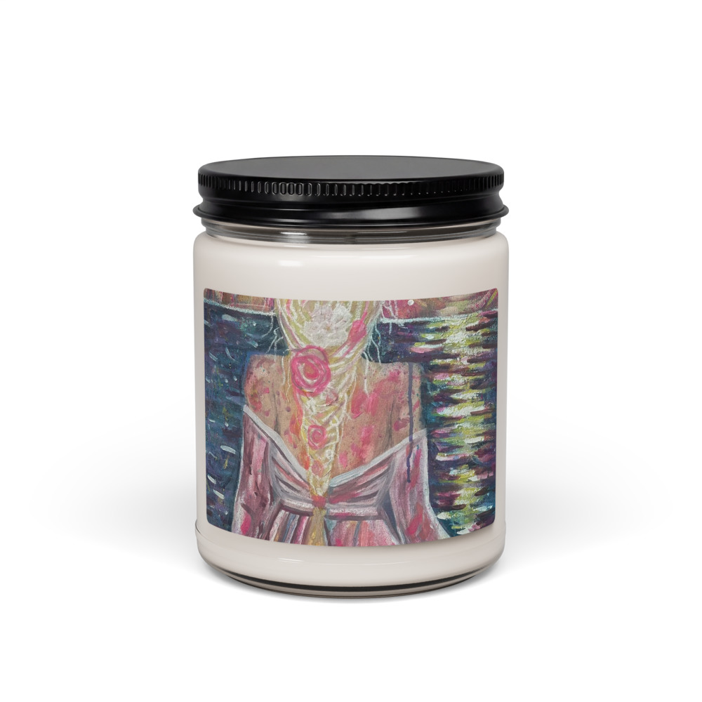 Sunset Reverie — Scented Soy Candle (Sea Salt & Orchid)