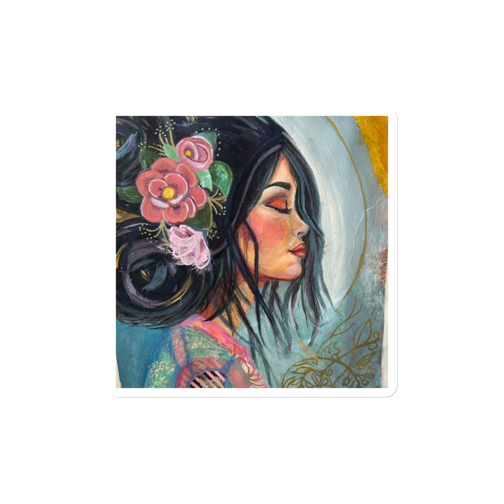 Camellia Muse — Magnet (4")