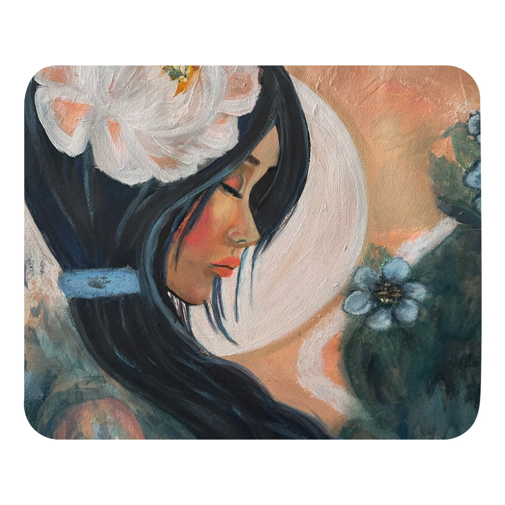 Moonflower — Mouse Pad