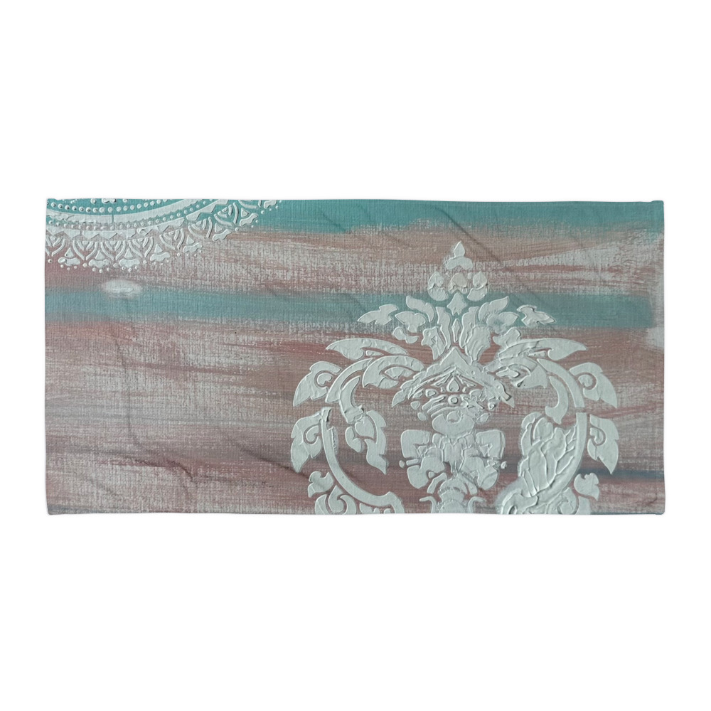 Gilded Mandala — Beach Towel (30"×60")