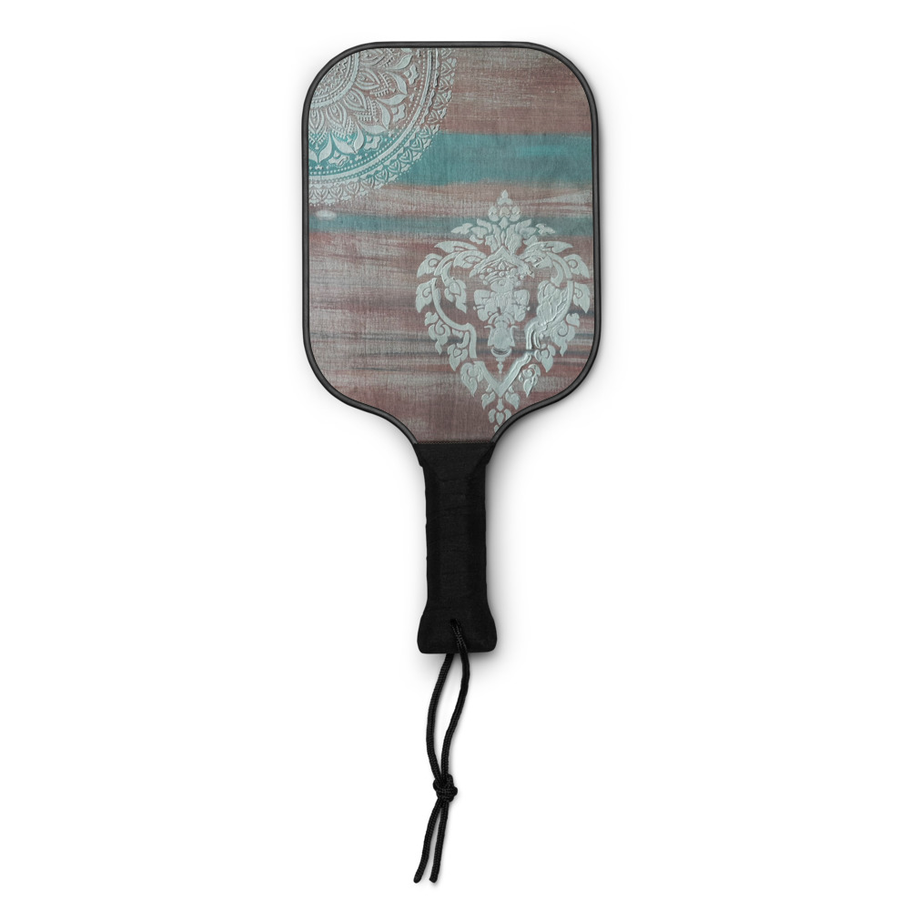 Gilded Mandala — Pickleball Paddle