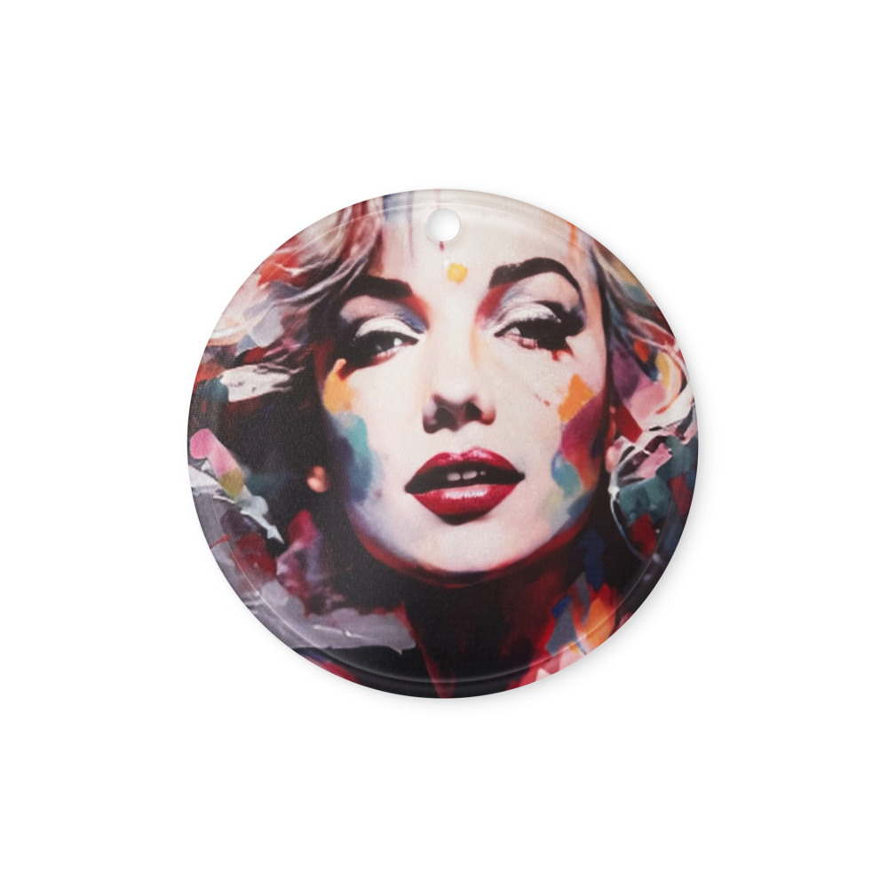 Technicolor Icon — Acrylic Ornament