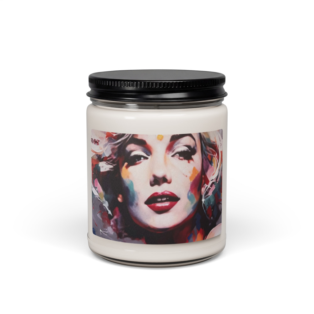 Technicolor Icon — Scented Soy Candle (Sea Salt & Orchid)
