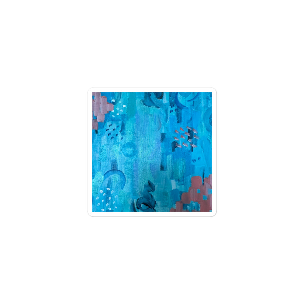 Ocean Murmur — Die-Cut Sticker (3")