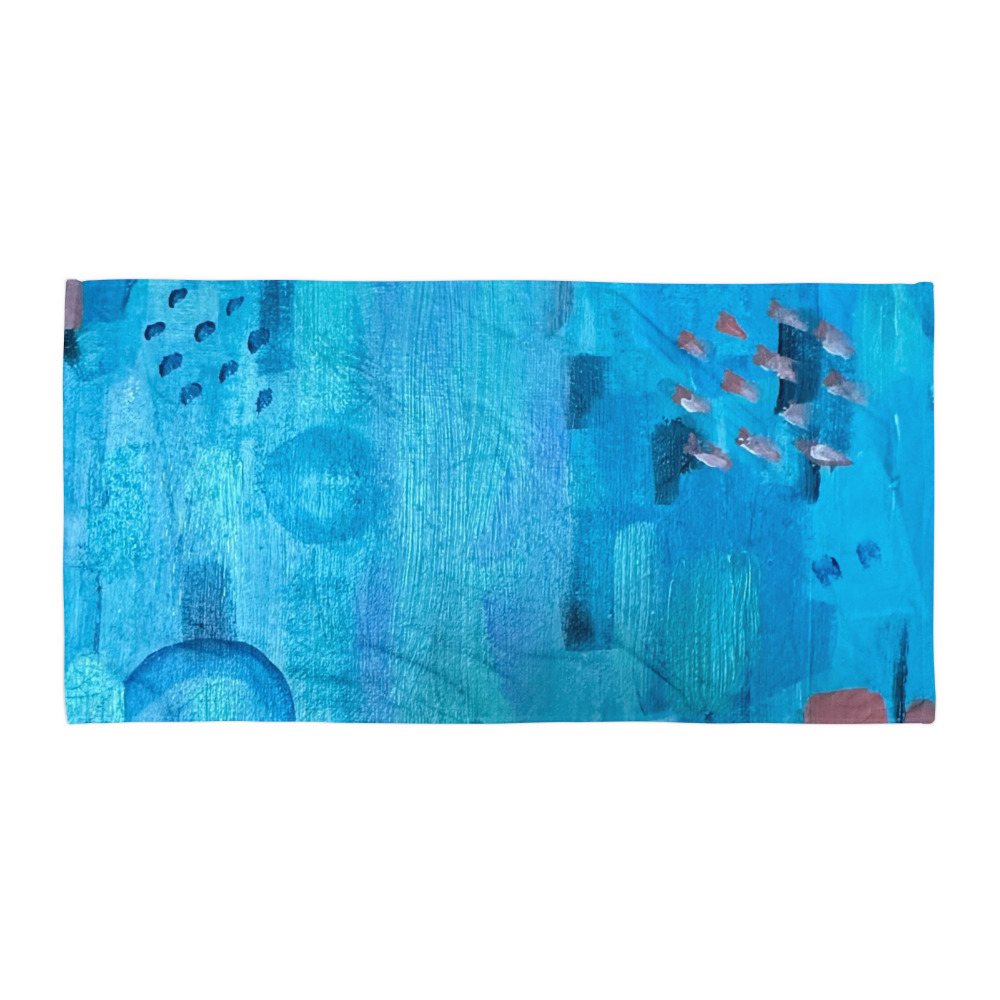 Ocean Murmur — Beach Towel (30"×60")