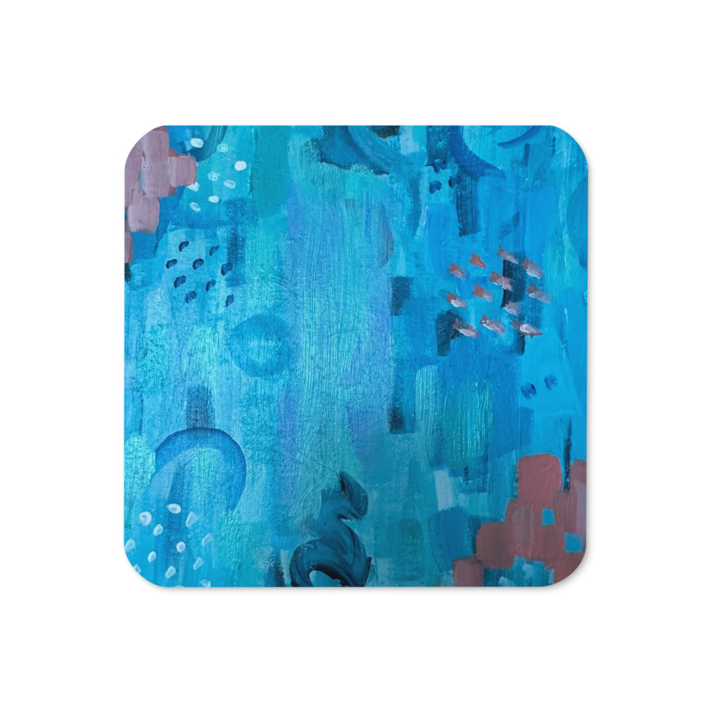 Ocean Murmur — Cork-Back Coaster