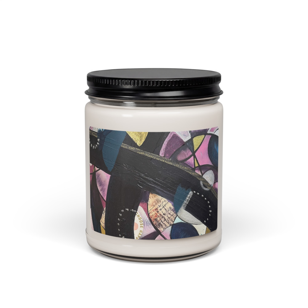 Choose Happy — Scented Soy Candle (Sea Salt & Orchid)