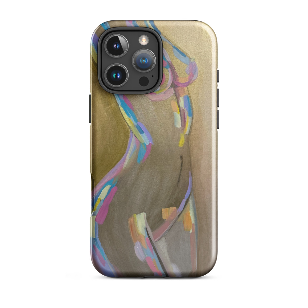 Golden Form — iPhone Case (Tough, Glossy)