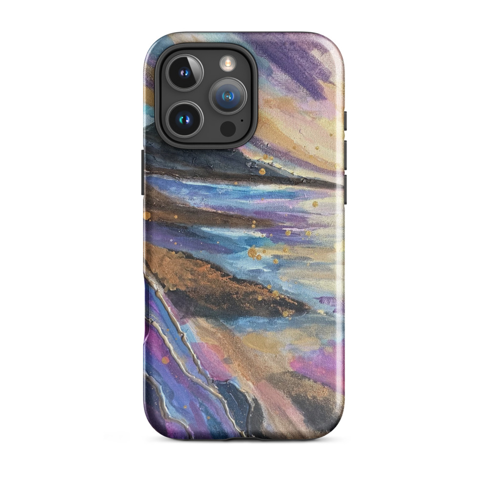 Where Light Meets the Shore — iPhone Case (Tough, Glossy)