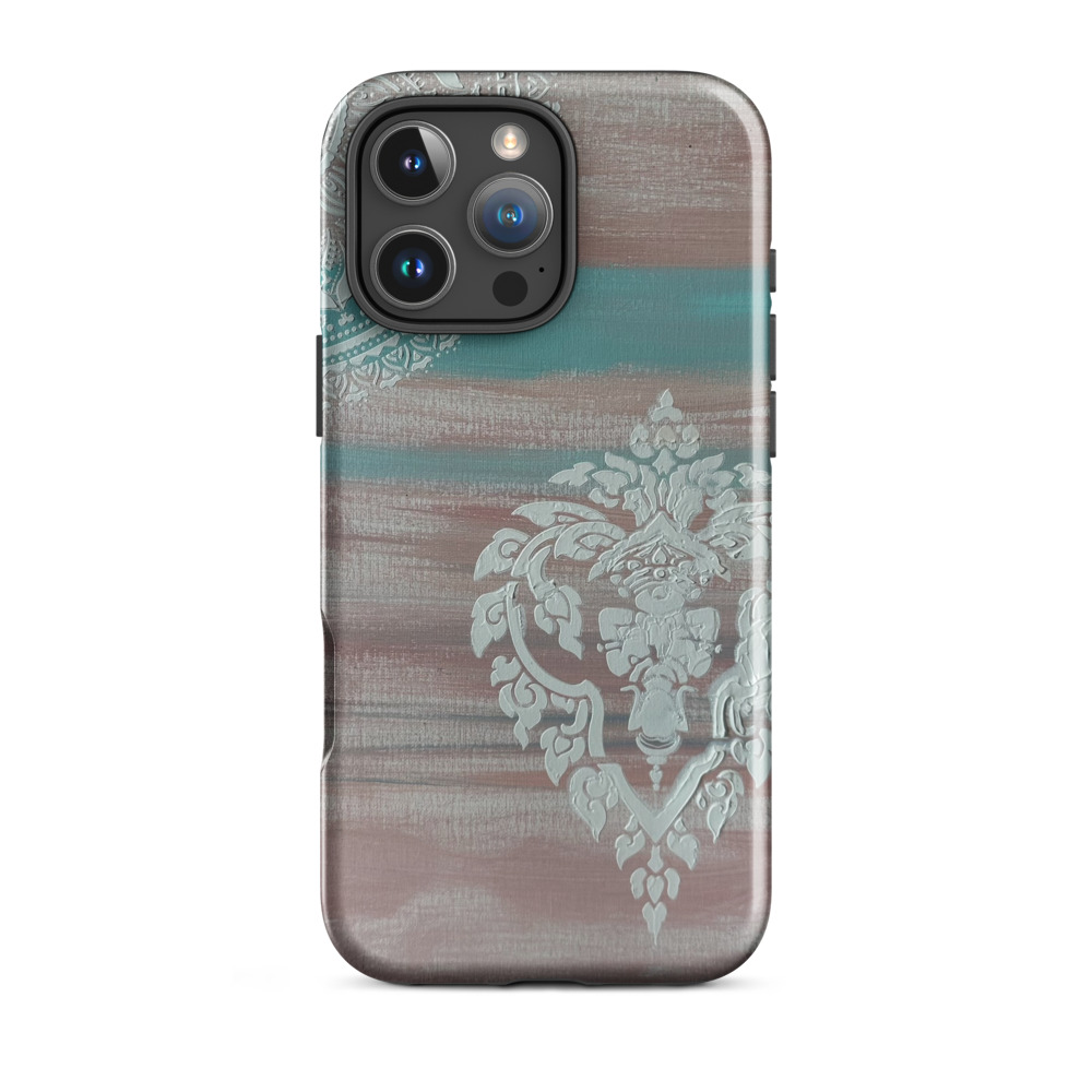 Gilded Mandala — iPhone Case (Tough, Glossy)