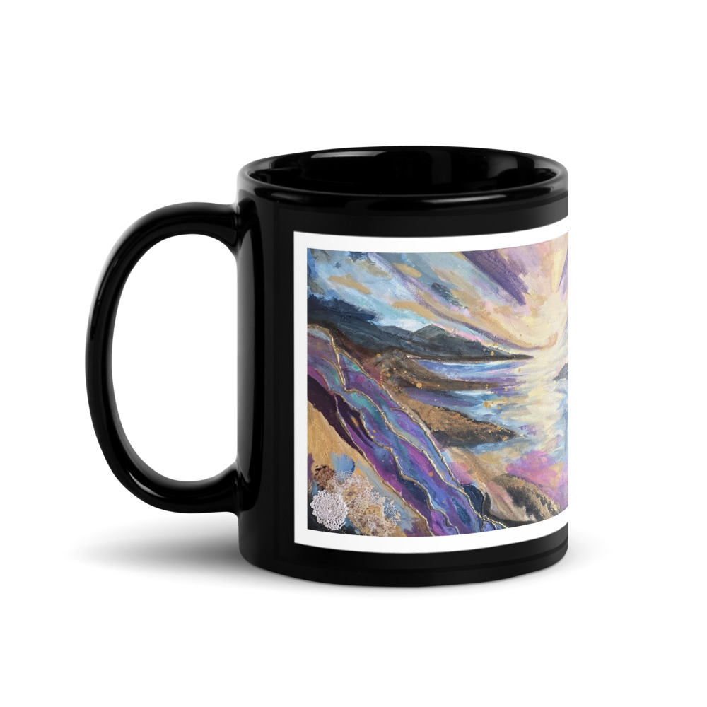 Where Light Meets the Shore — Coffee Mug