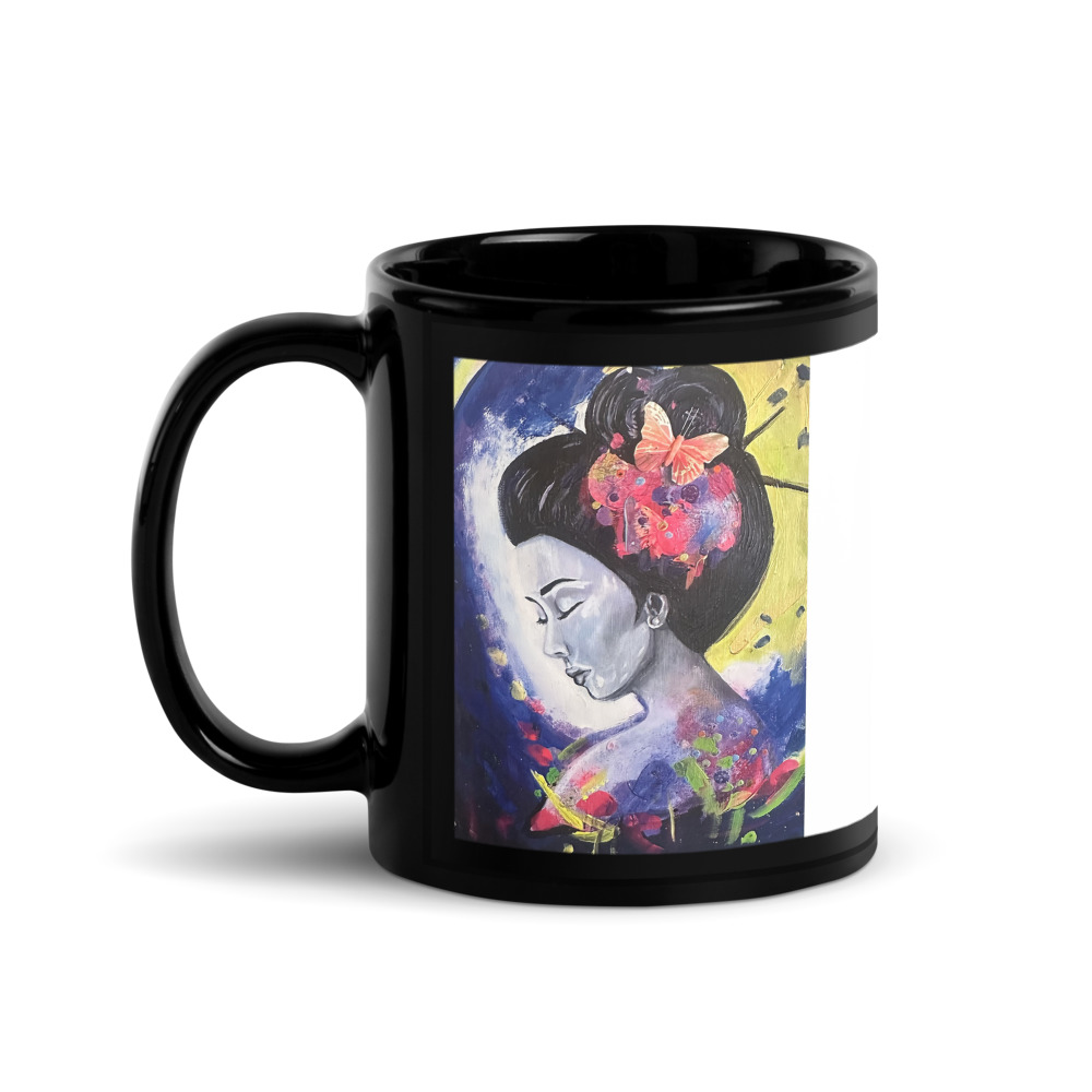 Geisha Moon — Coffee Mug (Holistic Edition)