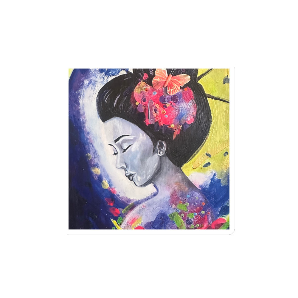 Geisha Moon — Magnet (4")