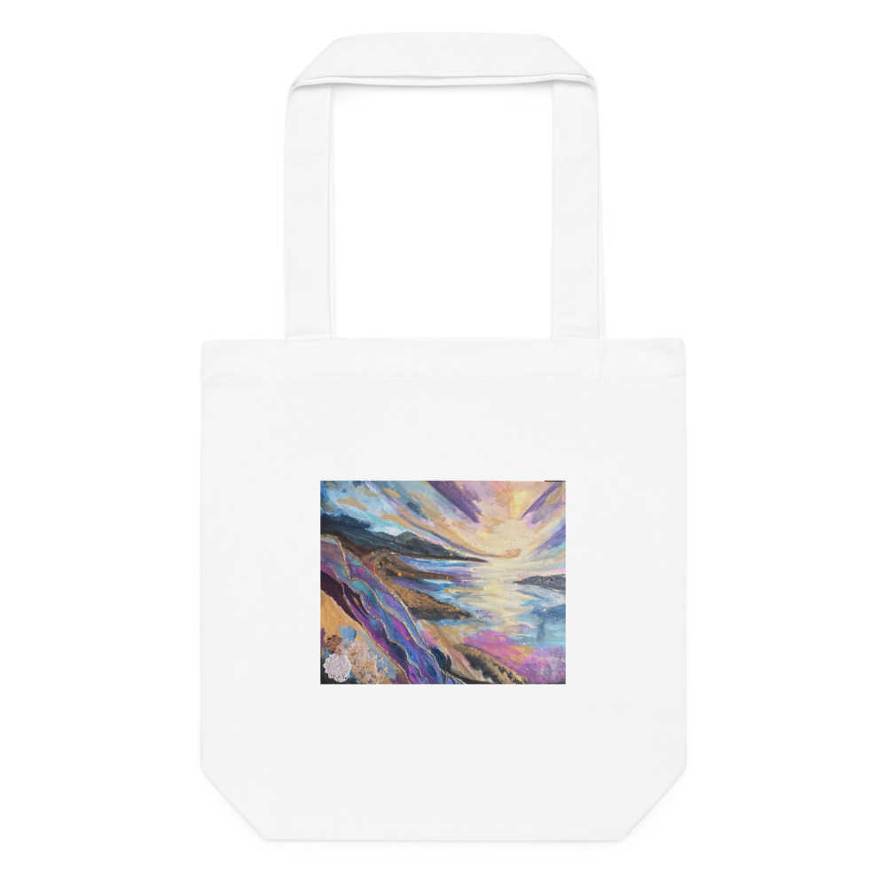 Where Light Meets the Shore — Tote Bag