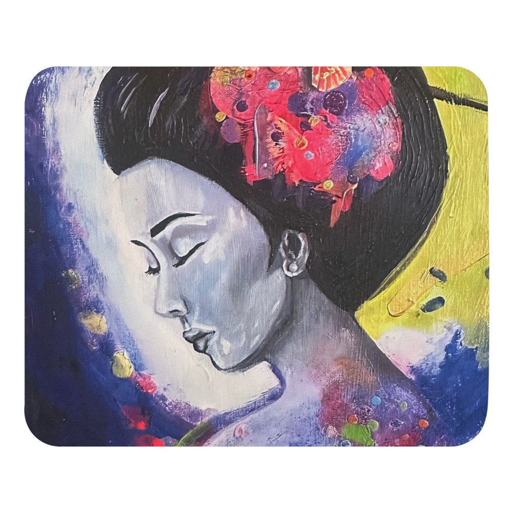Geisha Moon — Mouse Pad
