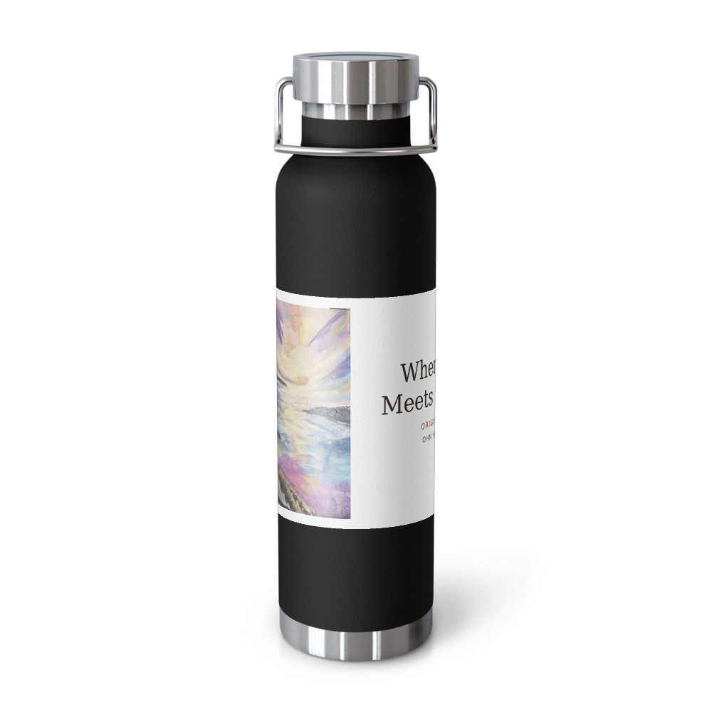 Where Light Meets the Shore — Water Bottle