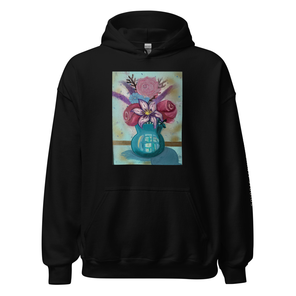 Bouquet in Teal — Hoodie